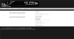 Desktop Screenshot of ipbox.cz