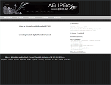Tablet Screenshot of ipbox.cz